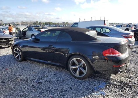 2008 BMW 650 I из США, поврежденный, VIN WBAEB53598CX63100